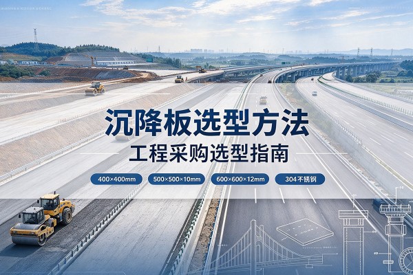 溧水沉降板选择方法