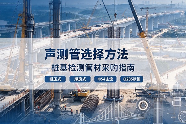 溧水声测管选型标准