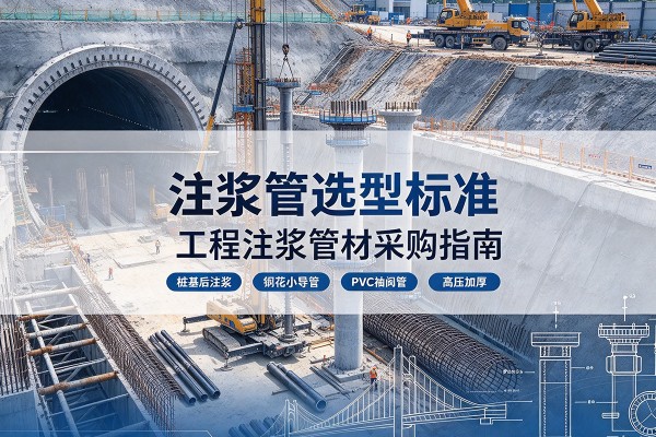 溧水注浆管选型标准