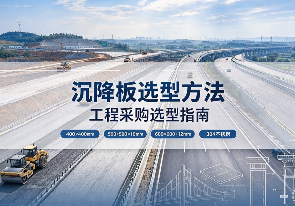 溧水沉降板选择方法